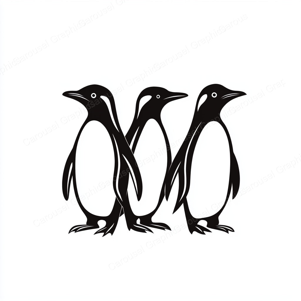 Penguin Vector Graphic preview