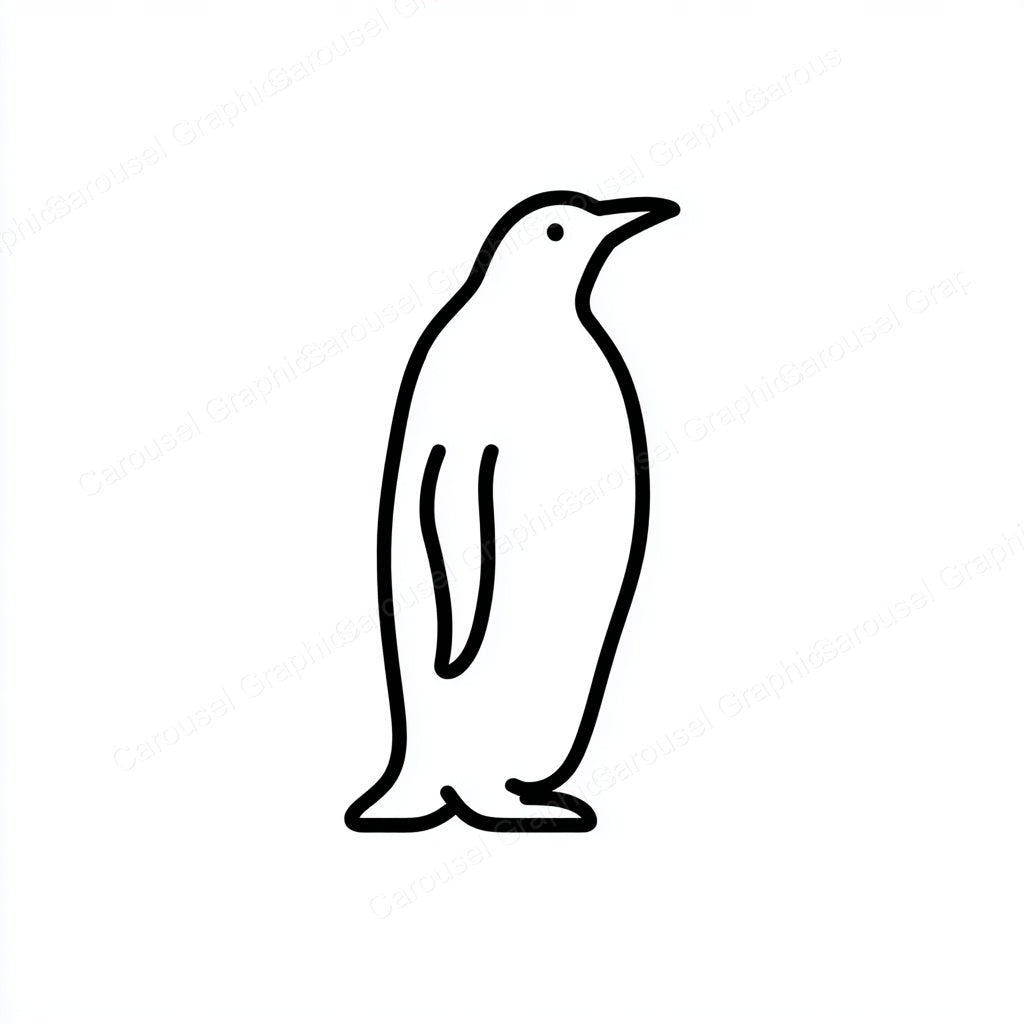 Penguin Vector Graphic preview