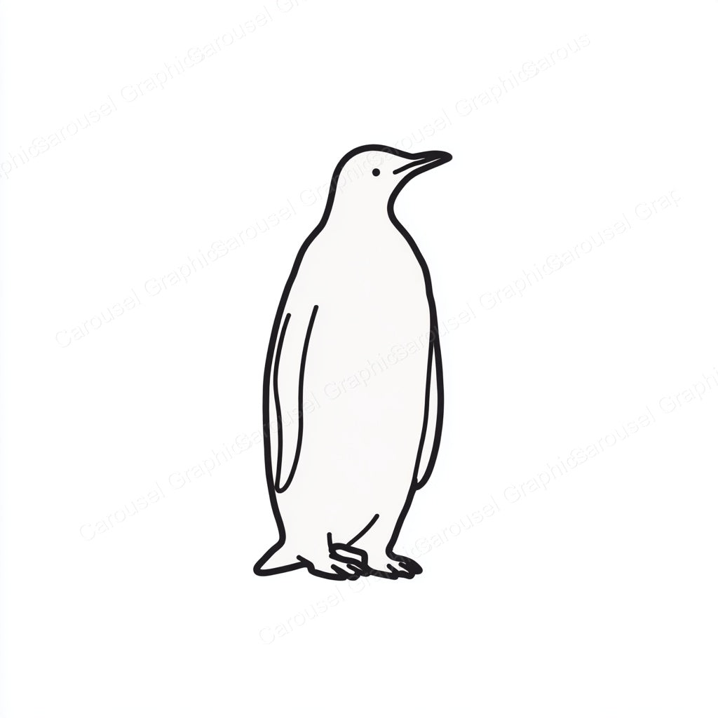 Penguin Vector Graphic preview