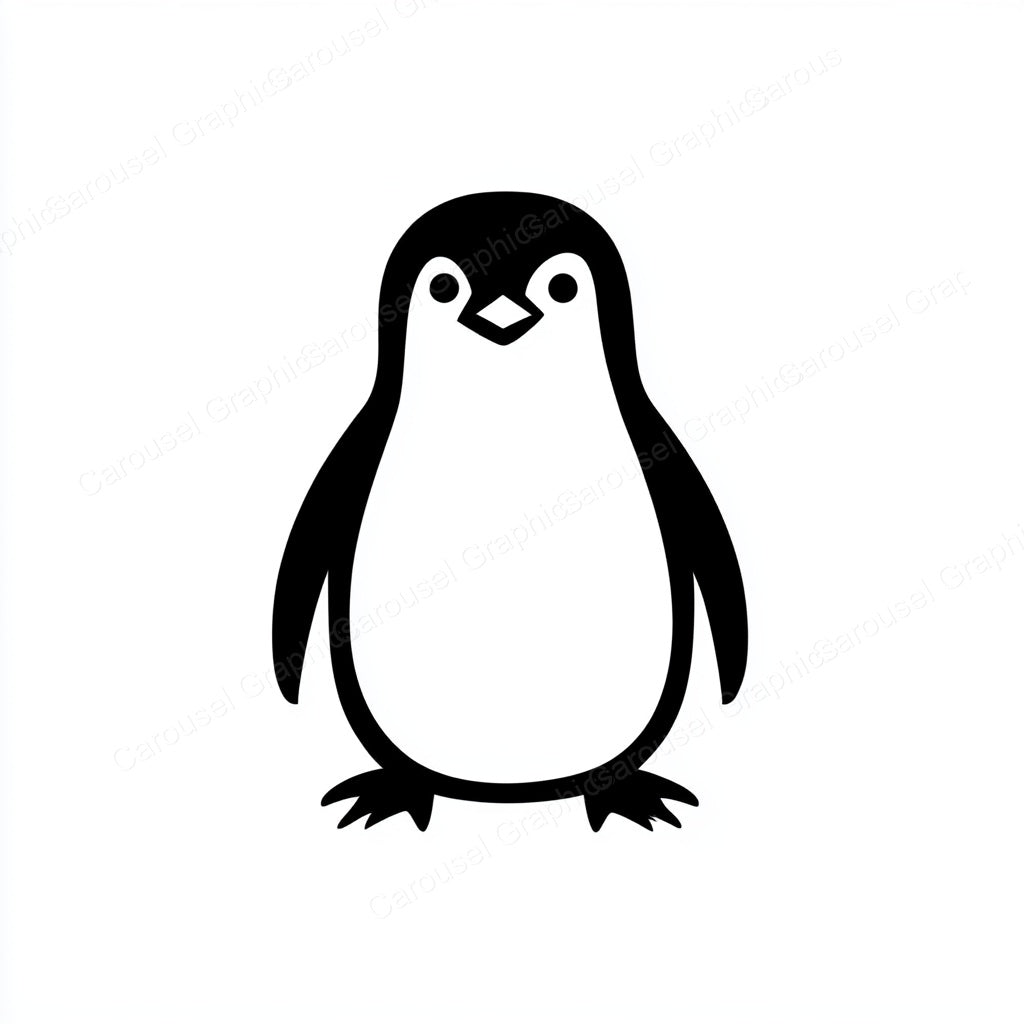 Penguin Vector Graphic preview