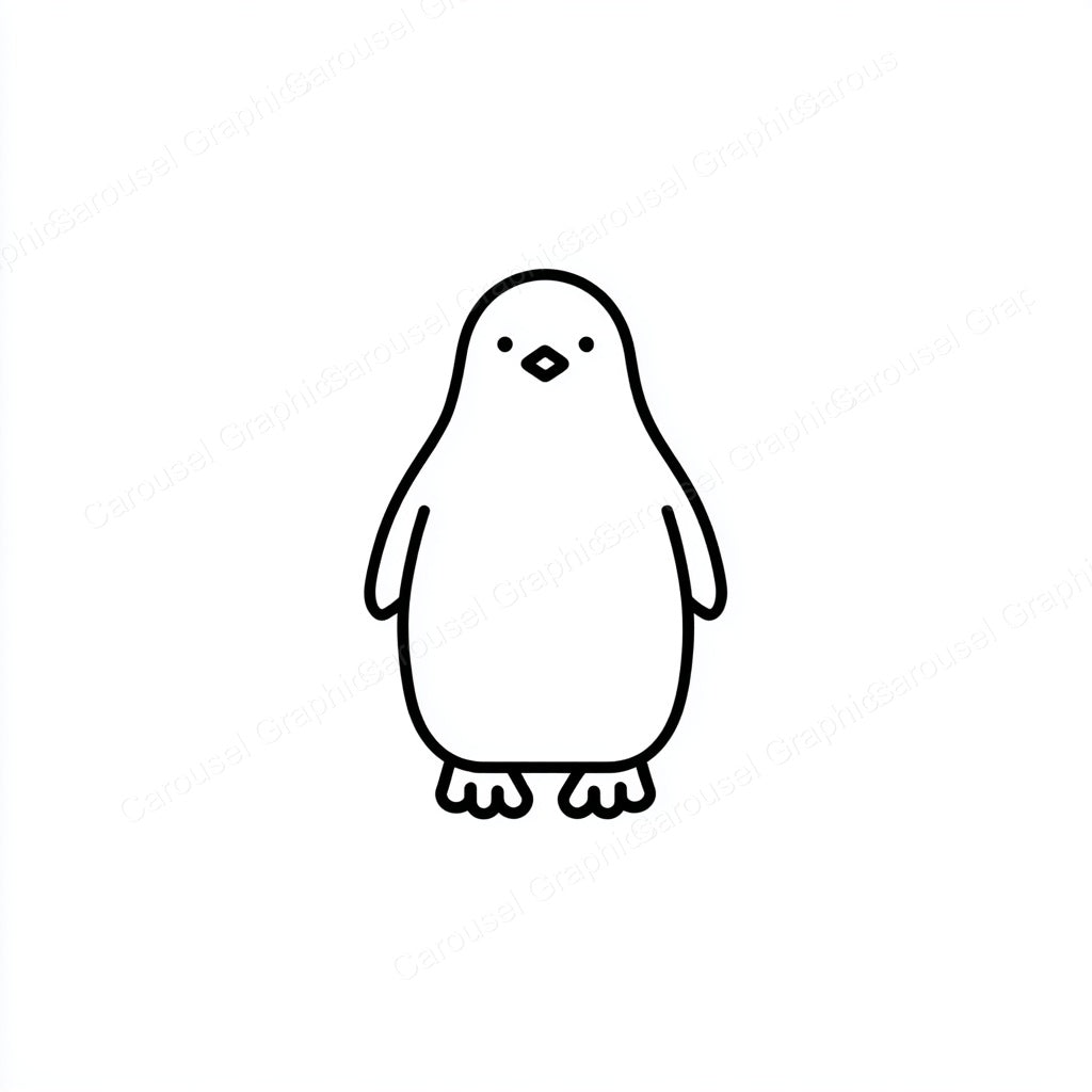 Penguin Vector Graphic preview