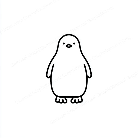 Penguin Vector Graphic preview