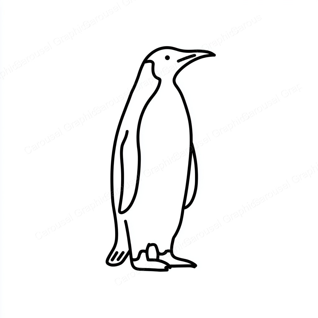 Penguin Vector Graphic preview