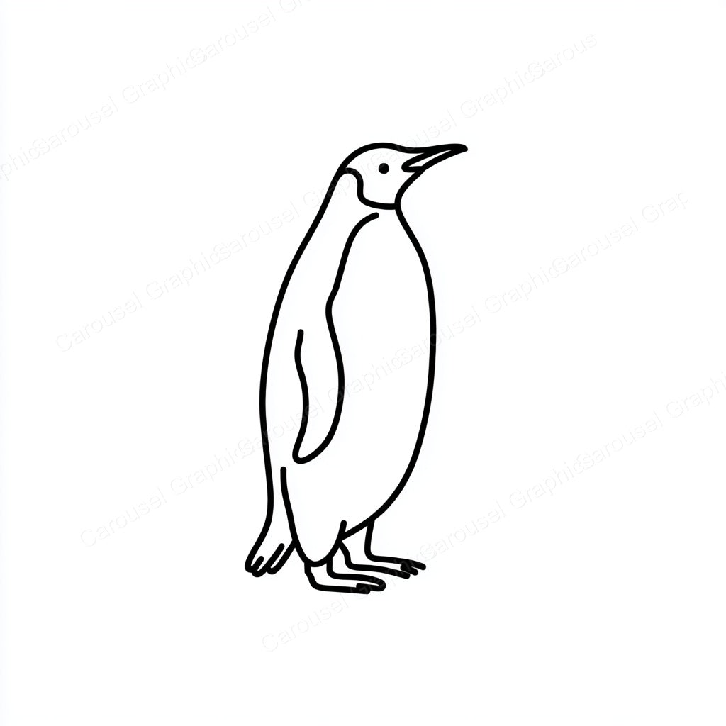 Penguin Vector Graphic preview