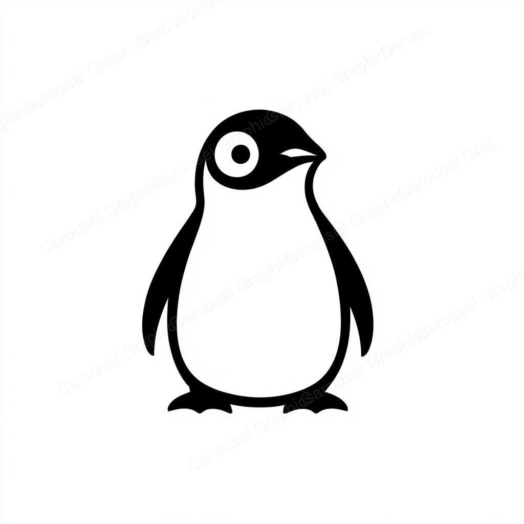 Penguin Vector Graphic preview