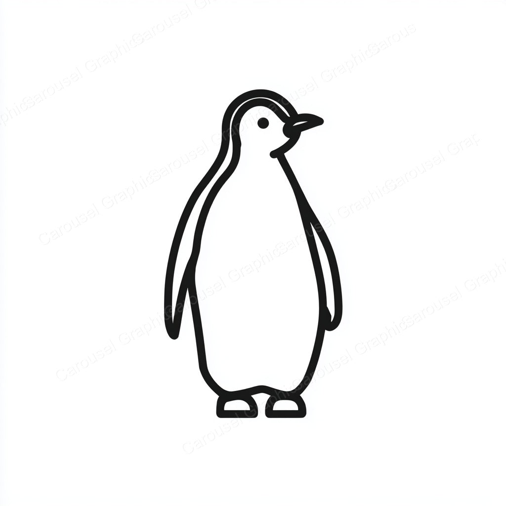 Penguin Vector Graphic preview