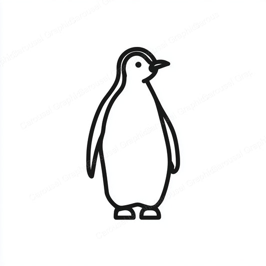 Penguin Vector Graphic preview