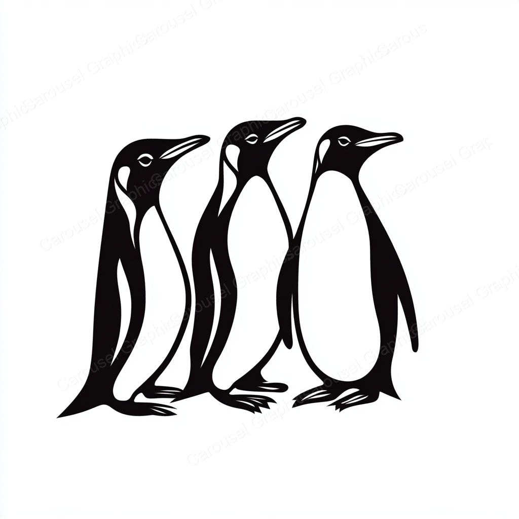 Penguin Vector Graphic preview