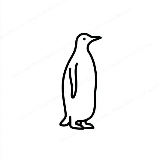 Penguin Vector Graphic preview