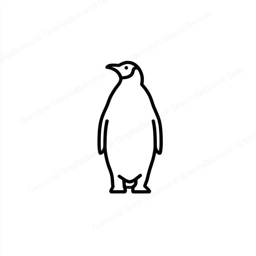 Penguin Vector Graphic preview