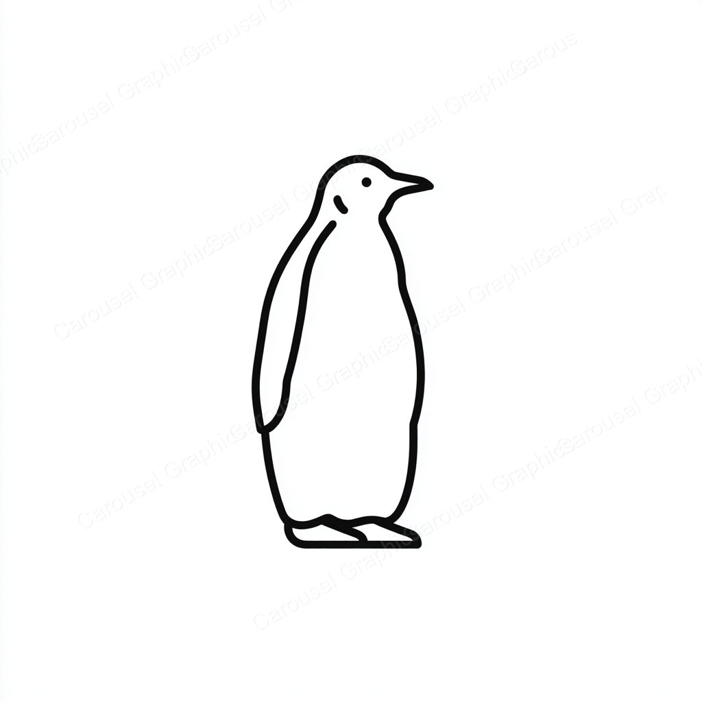 Penguin Vector Graphic preview
