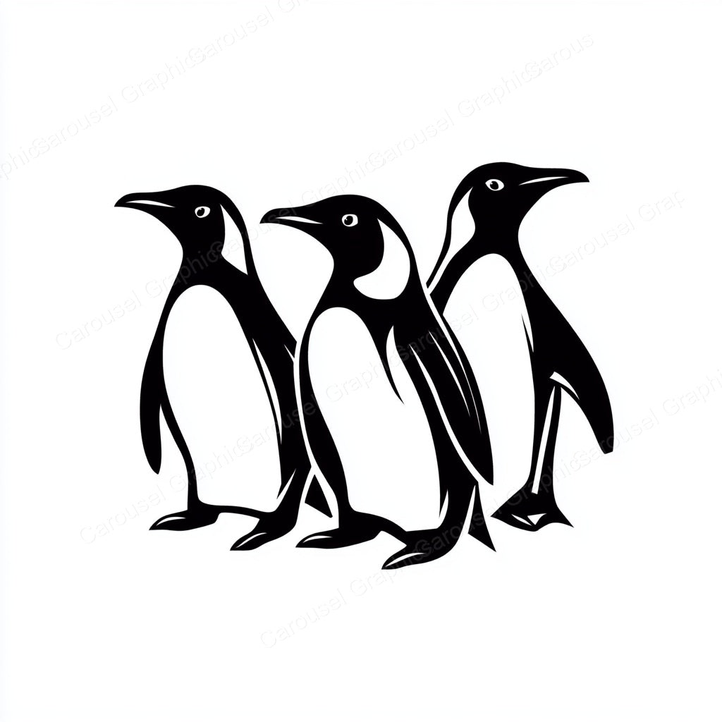 Penguin Vector Graphic preview