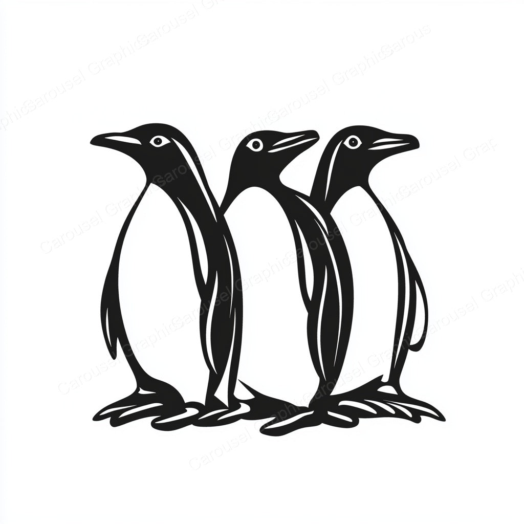 Penguin Vector Graphic preview
