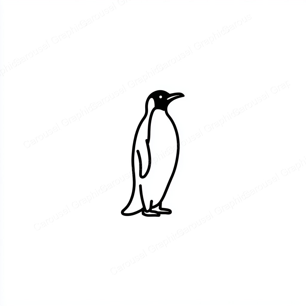Penguin Vector Graphic preview