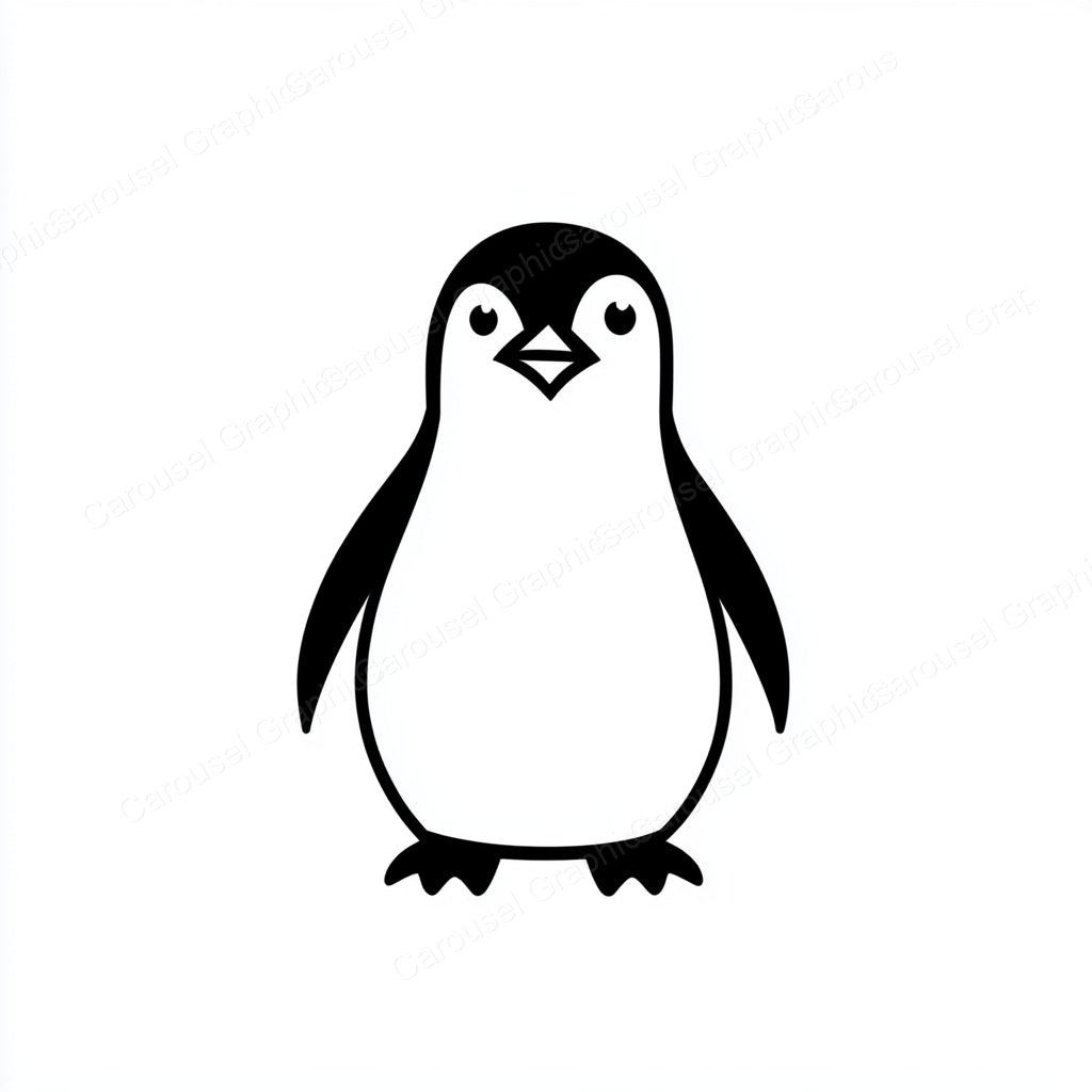 Penguin Vector Graphic preview