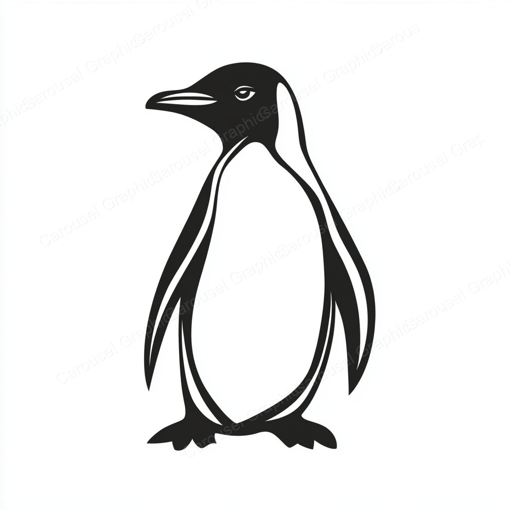 Penguin Vector Graphic preview