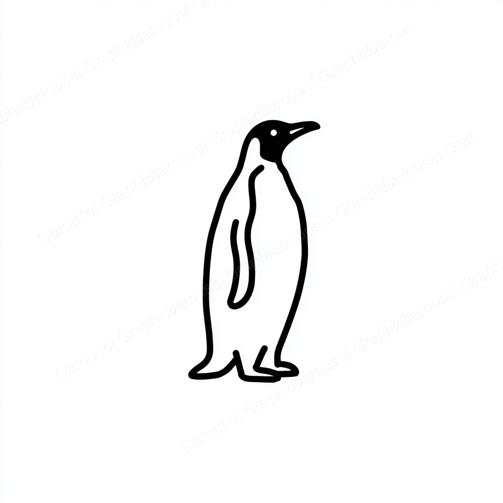 Penguin Vector Graphic preview