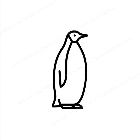 Penguin Vector Graphic preview