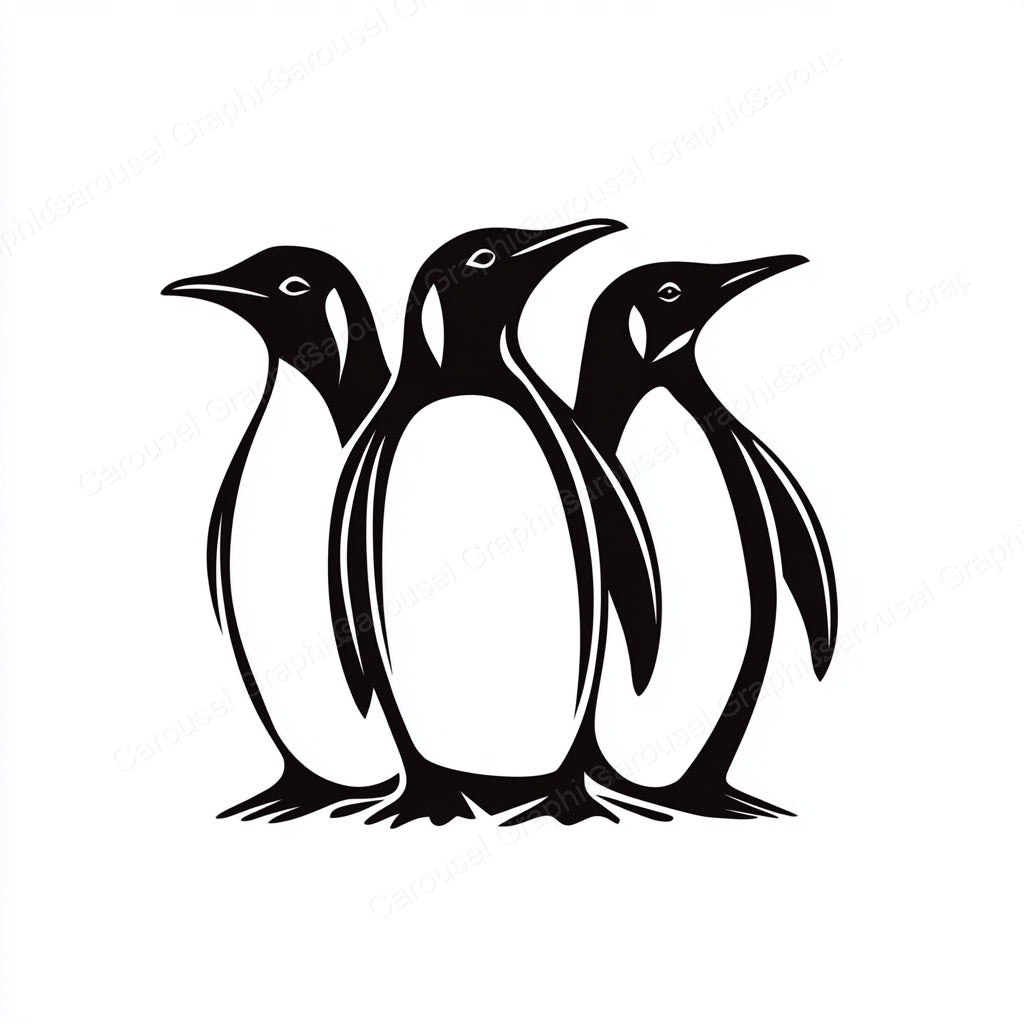 Penguin Vector Graphic preview
