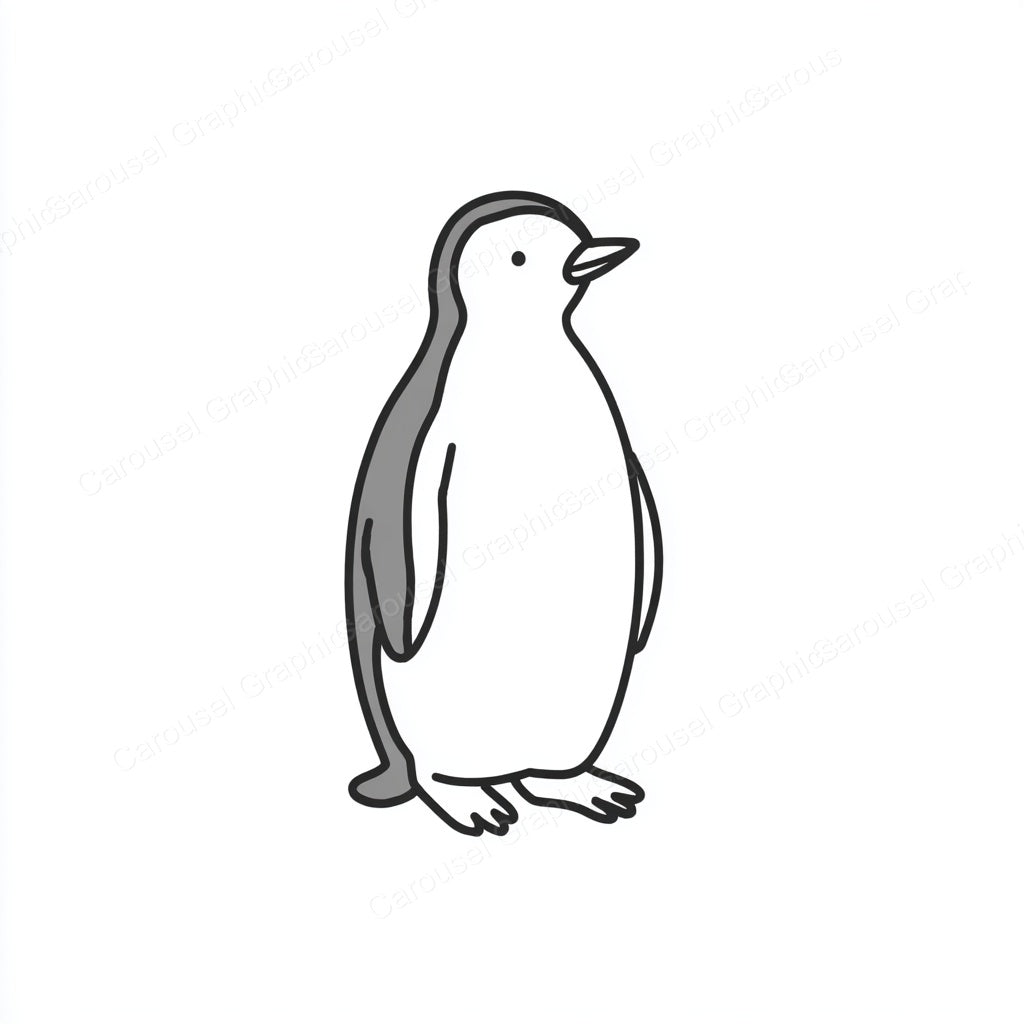 Penguin Vector Graphic preview