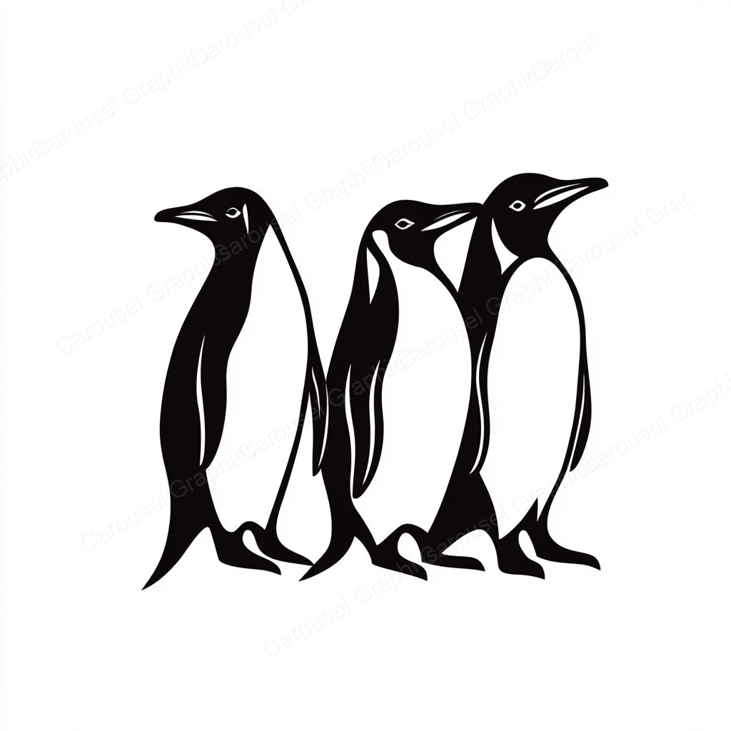 Penguin Vector Graphic preview