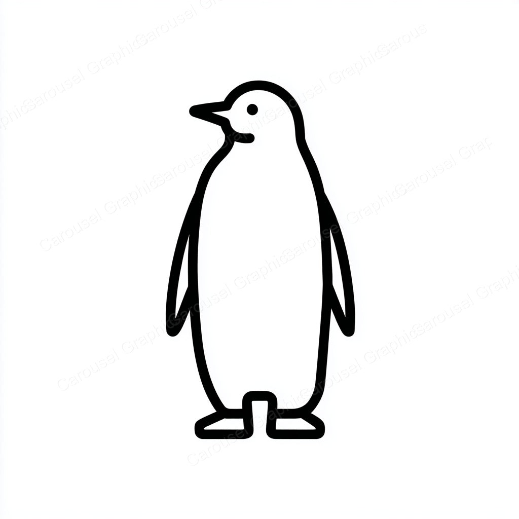 Penguin Vector Graphic preview