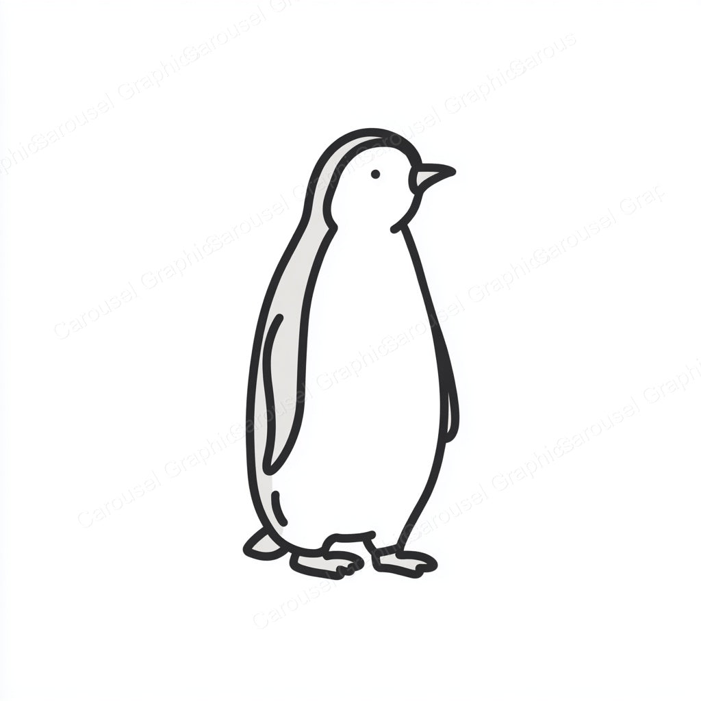 Penguin Vector Graphic preview