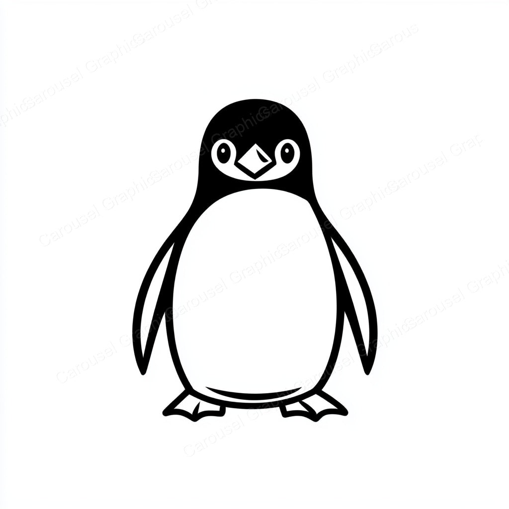 Penguin Vector Graphic preview