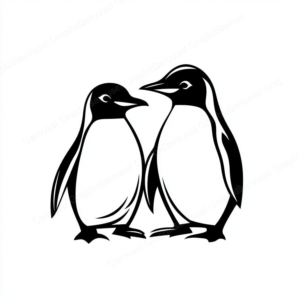 Penguin Vector Graphic preview