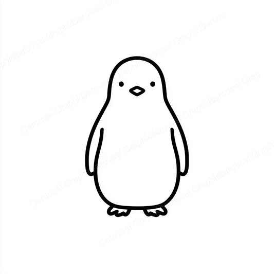 Penguin Vector Graphic preview