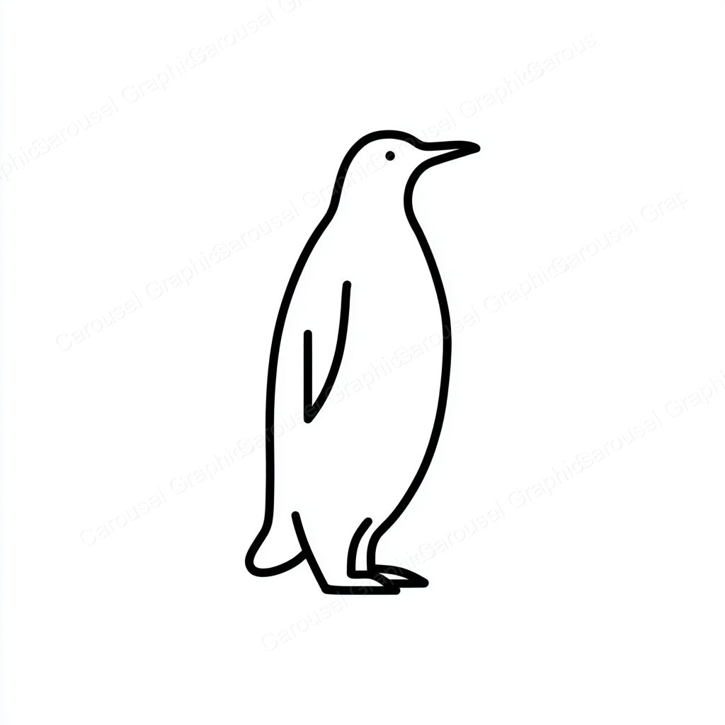 Penguin Vector Graphic preview