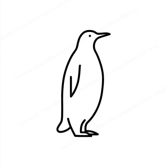 Penguin Vector Graphic preview