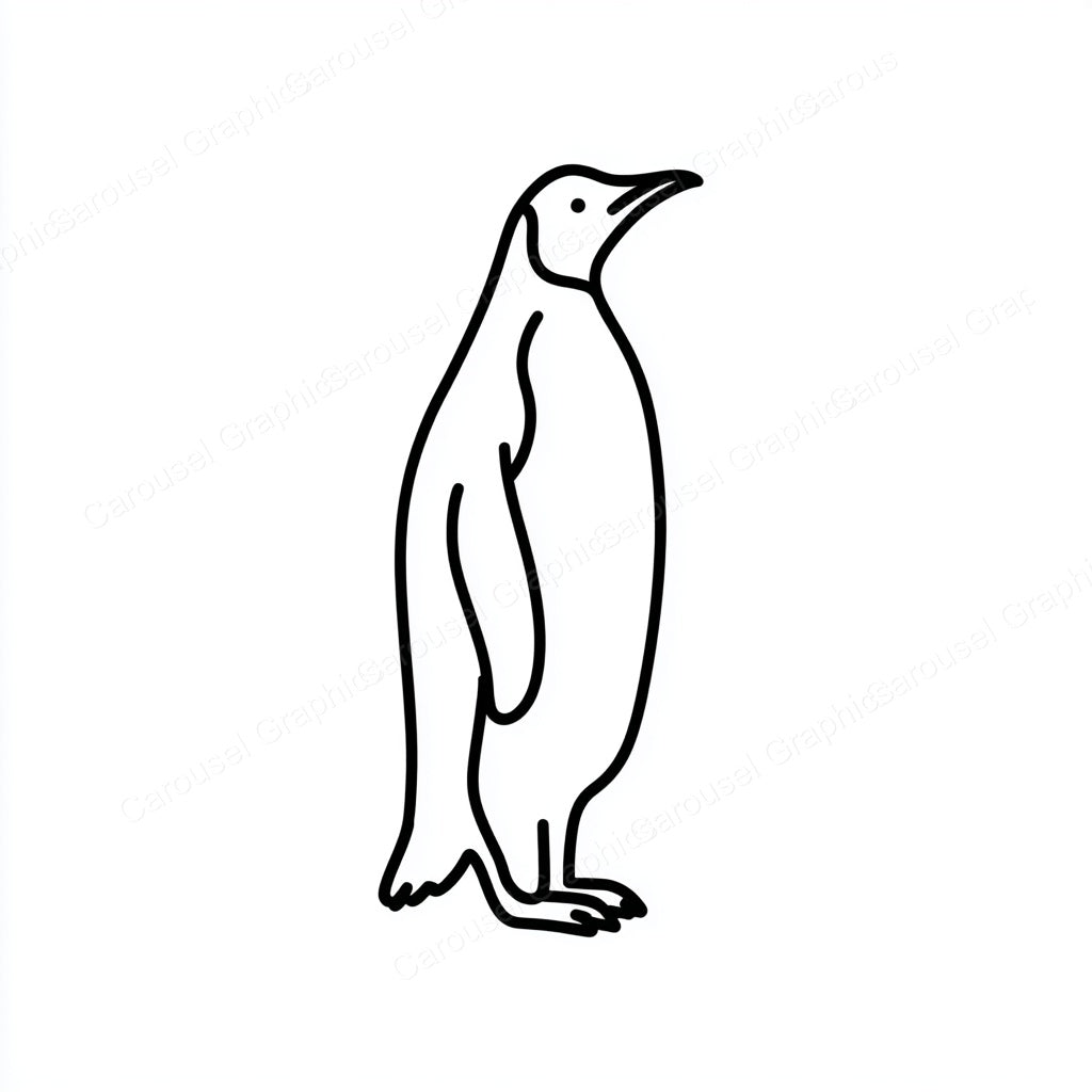 Penguin Vector Graphic preview