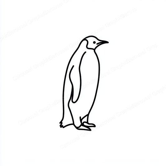 Penguin Vector Graphic preview