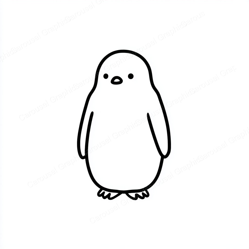 Penguin Vector Graphic preview