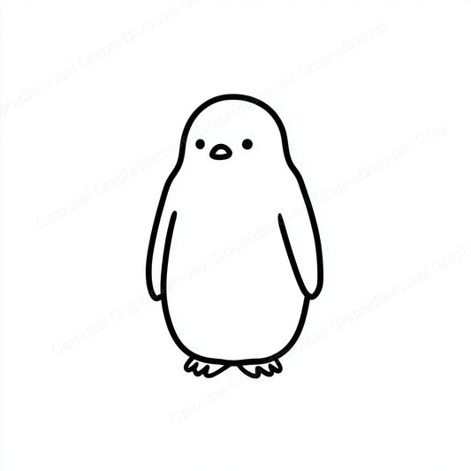 Penguin Vector Graphic preview
