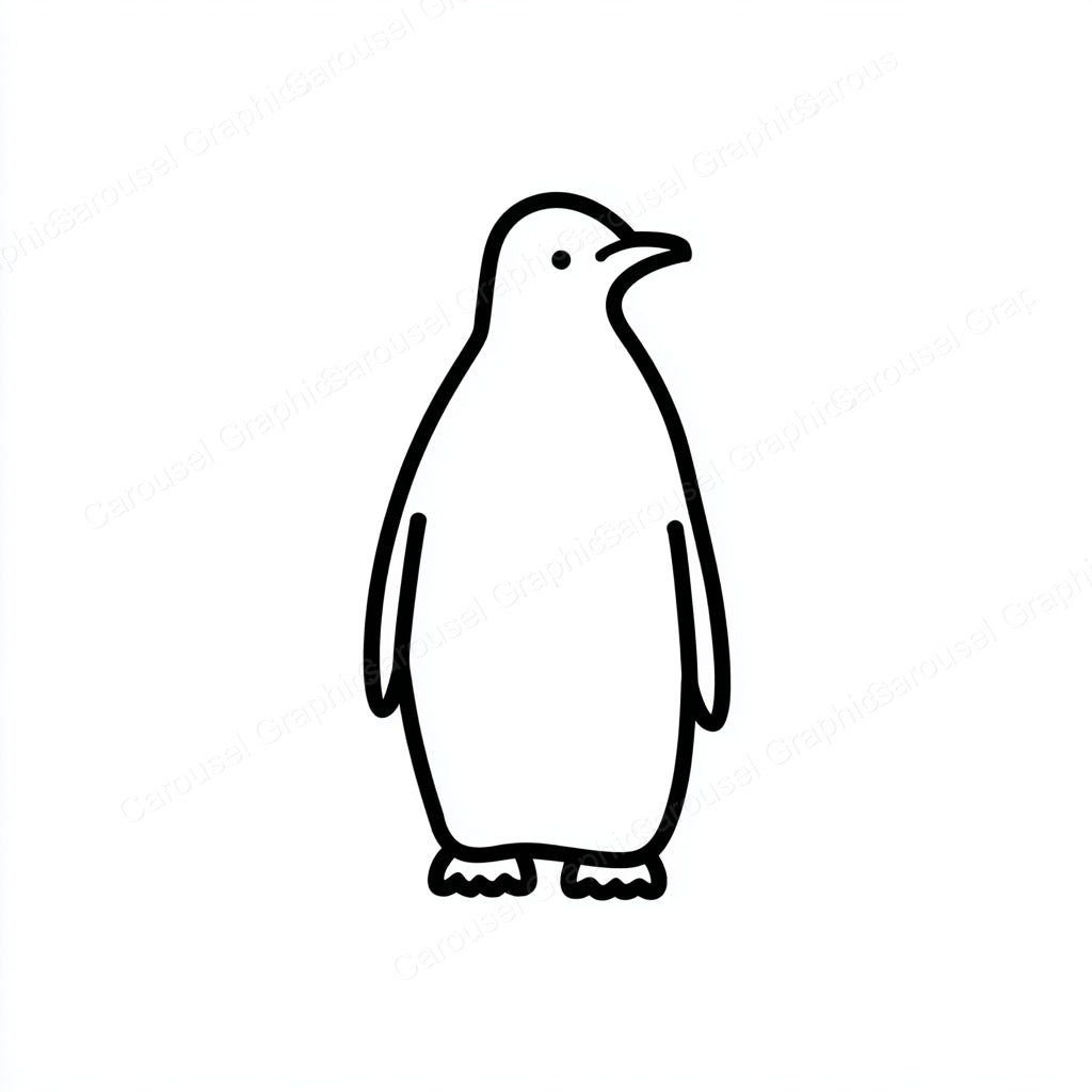 Penguin Vector Graphic preview