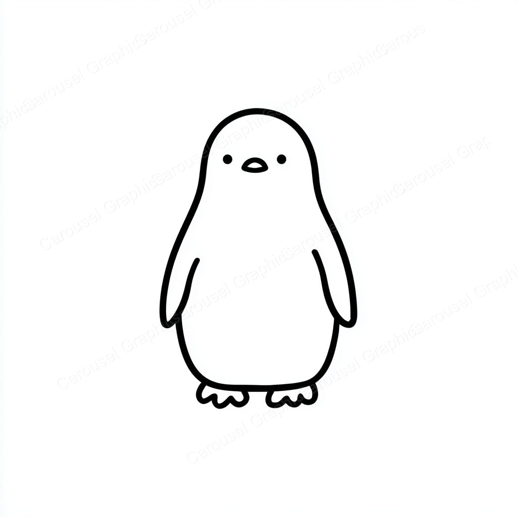 Penguin Vector Graphic preview