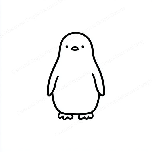 Penguin Vector Graphic preview