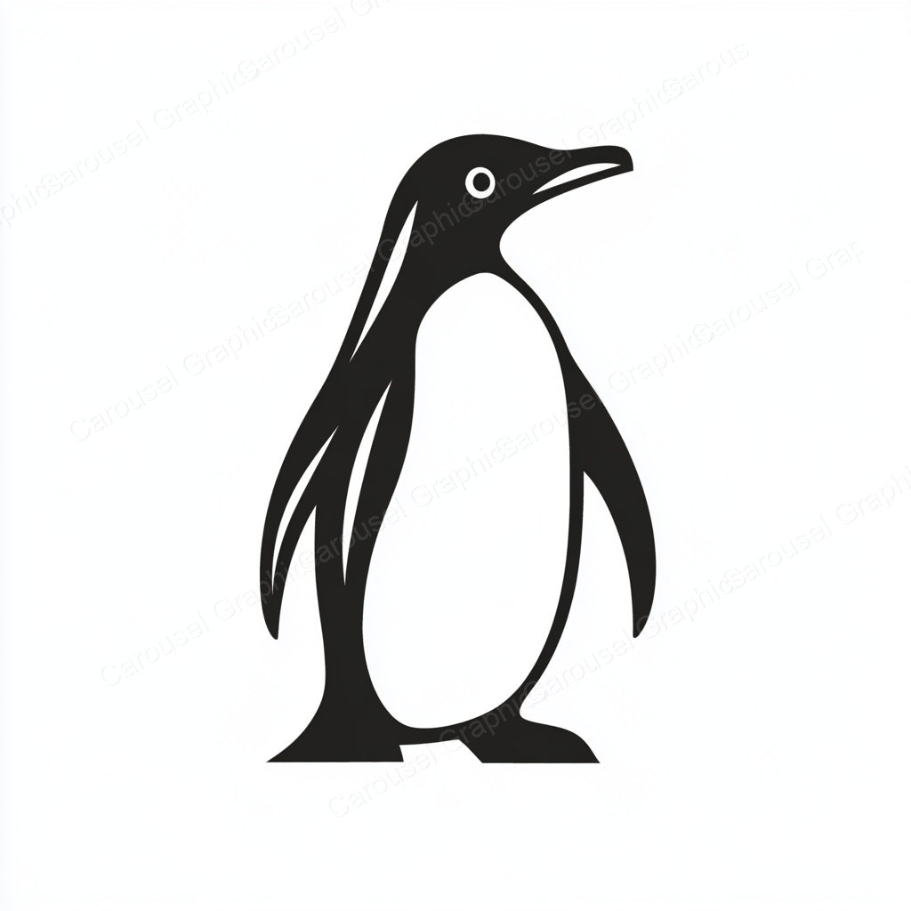 Penguin Vector Graphic preview