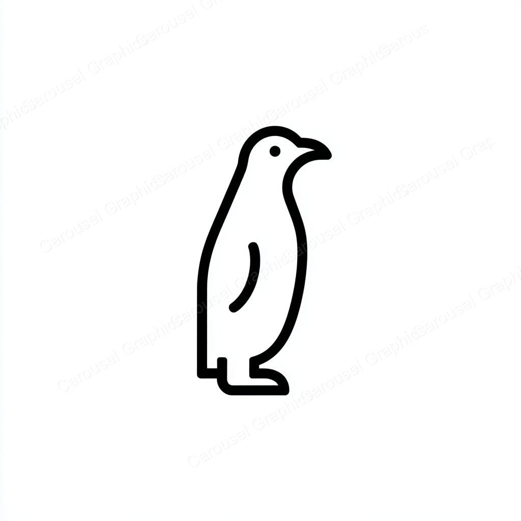 Penguin Vector Graphic preview