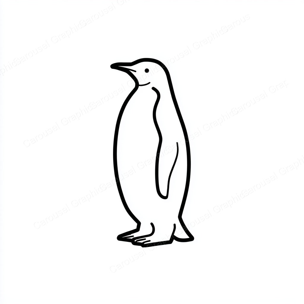 Penguin Vector Graphic preview