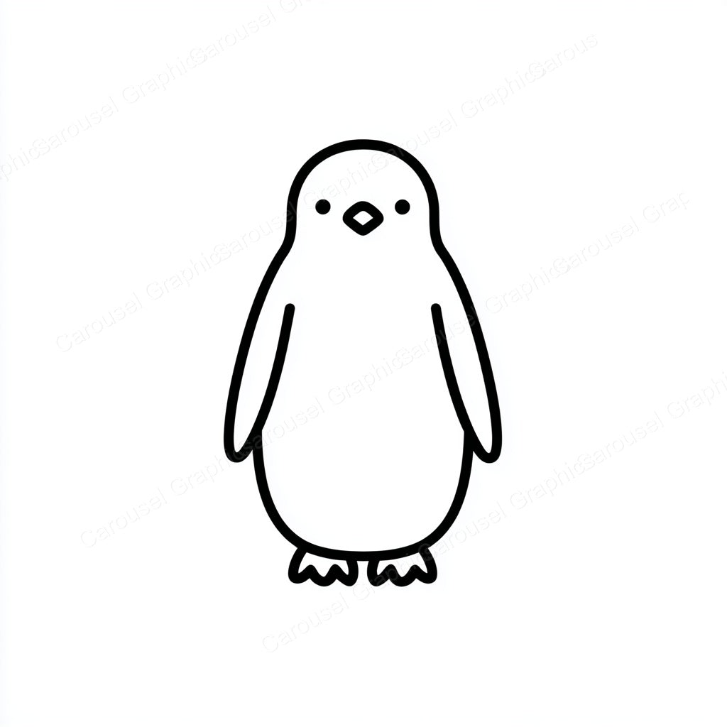 Penguin Vector Graphic preview