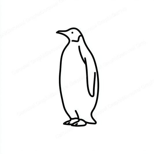 Penguin Vector Graphic preview
