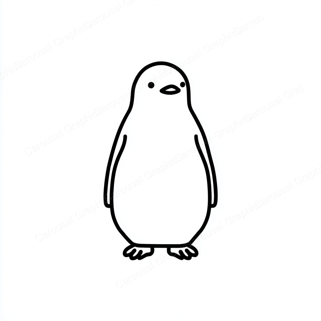 Penguin Vector Graphic preview
