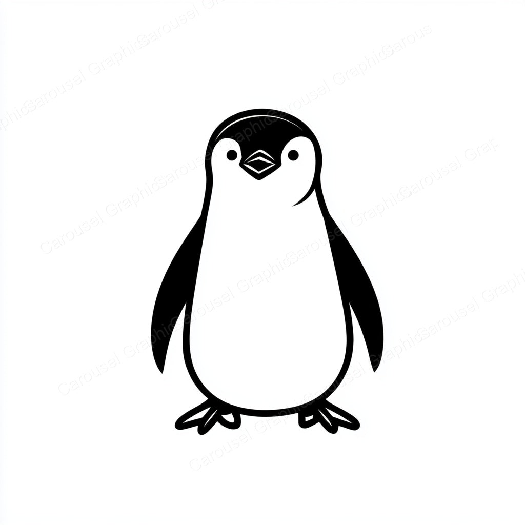 Penguin Vector Graphic preview