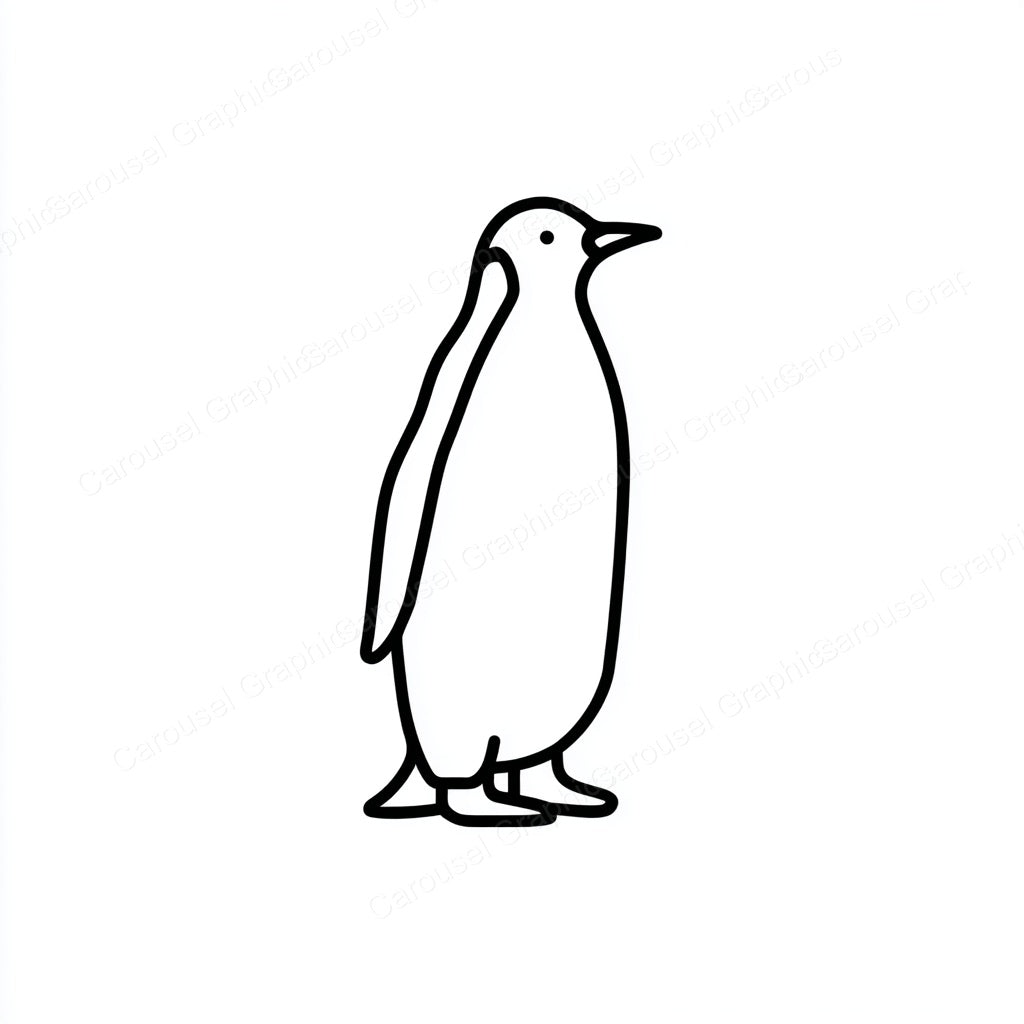 Penguin Vector Graphic preview
