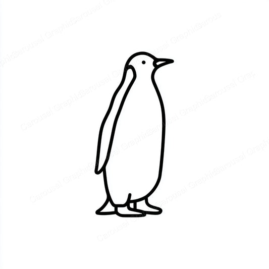 Penguin Vector Graphic preview