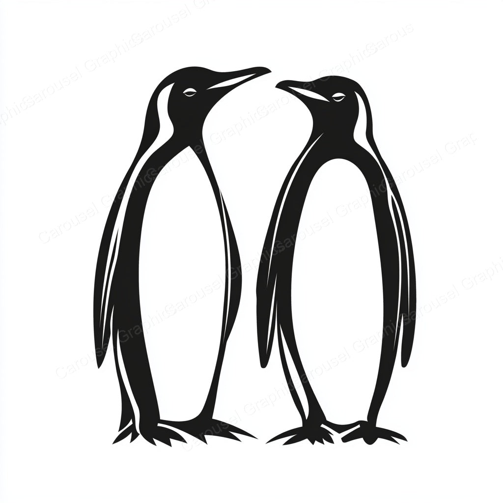 Penguin Vector Graphic preview