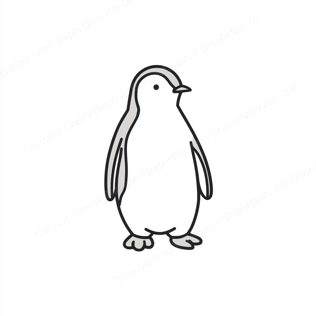 Penguin Vector Graphic preview